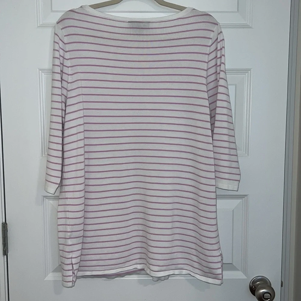 Lane Bryant 3/4 Sleeve Tunic Sweater Size 14/16 - Picture 5 of 8
